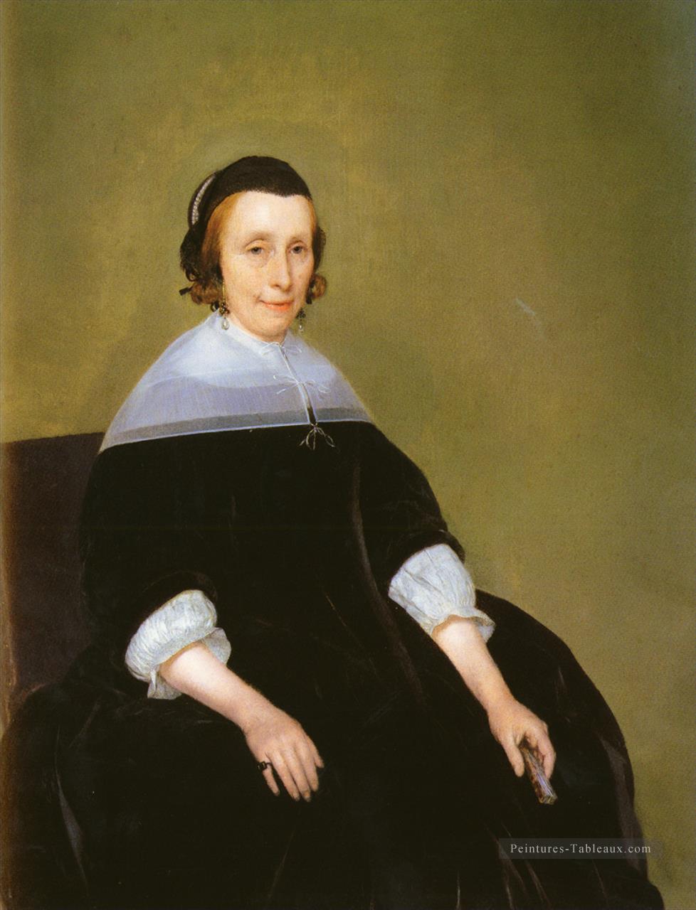 Borch Gerard ter Portrait femme Christianisme Filippino Lippi Peintures à l'huile